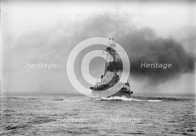 U.S.S. Rhode Island, 1913. Creator: Harris & Ewing.