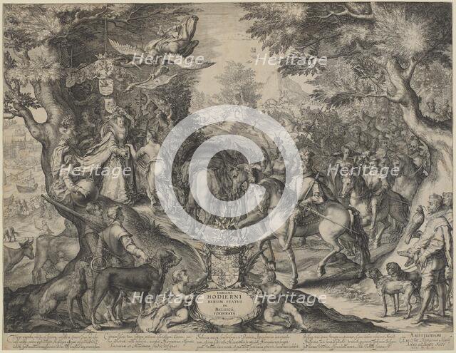 Allegory of Flourishing State of the United Provinces, 1602. Creator: Jan Saenredam.