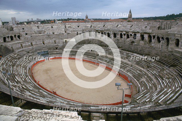 A Roman arena, 2nd century. Artist: Unknown