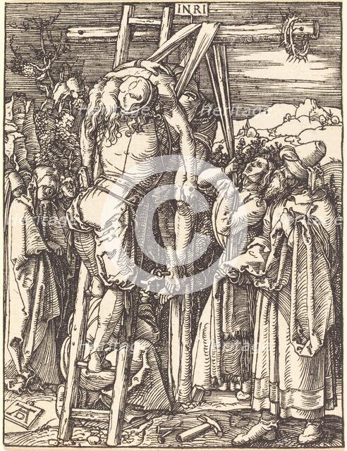 The Descent from the Cross, probably c. 1509/1510. Creator: Albrecht Durer.