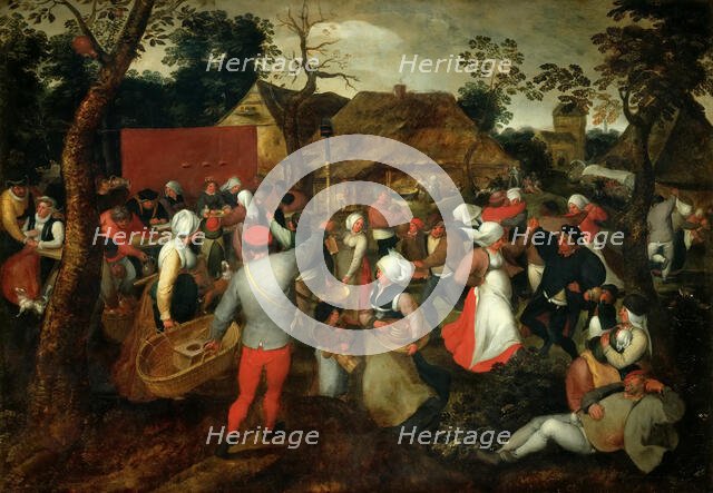 Wedding Dance, ca. 1600. Creator: Brueghel, Jan, the Elder (1568-1625).