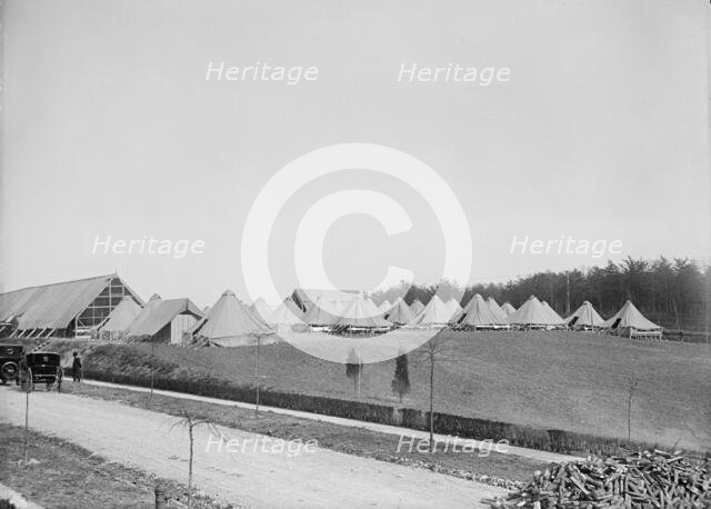 Woman's National Service School, Under Woman's Section, Navy League, Camp; General View, 1916. Creator: Harris & Ewing.