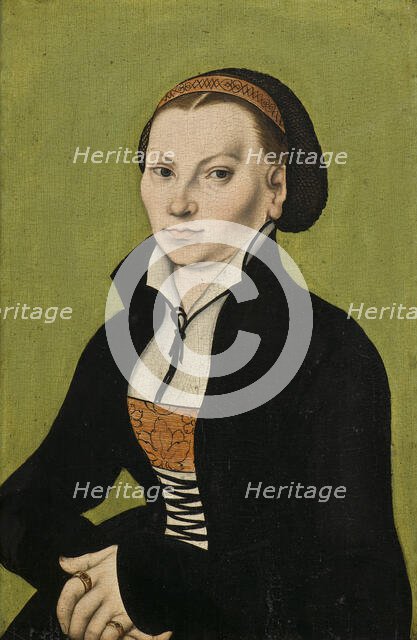Catharina von Bora, wife of Martin Luther, c16th century. Creator: Lucas Cranach the Elder.