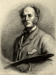 John Everett Millais, British artist, c1880-1882.Artist: Charles Waltner