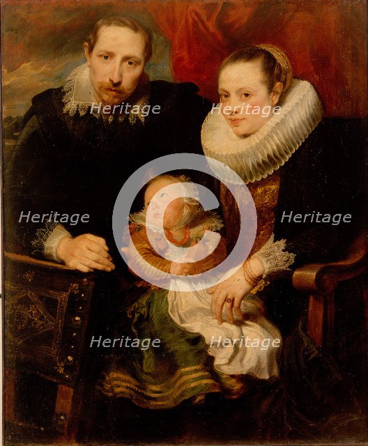 Family portrait, 1621. Artist: Dyck, Sir Anthonis, van (1599-1641)