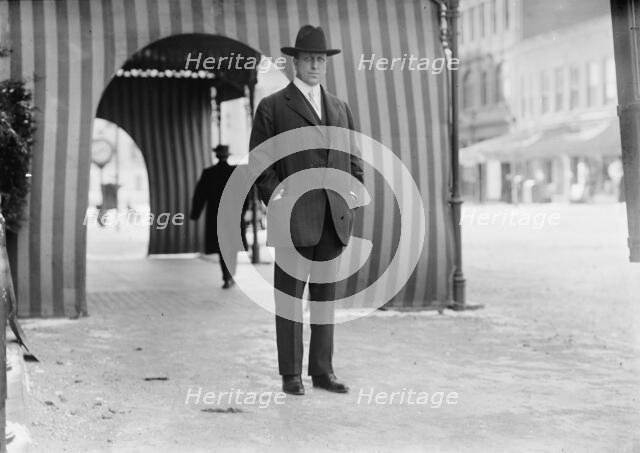 William Randolph Hearst - Snap At Willard, 1911. Creator: Harris & Ewing.