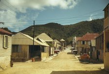Prince Street, Christiansted, St. Croix, U.S. Virgin Islands, 1941. Creator: Jack Delano.