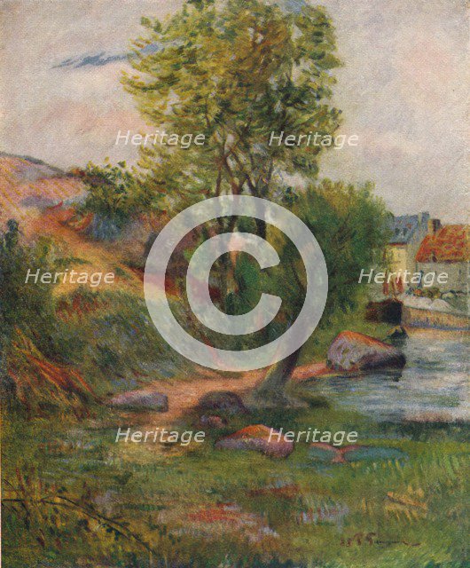 Willow by the Aven, 1888, (1938). Artist: Paul Gauguin