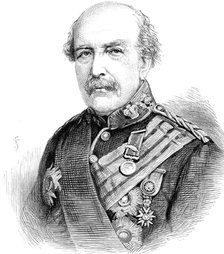 General Sir W. Fenwick Williams, of Kars, G.C.B. the newly appointed Constable of the Tower, 1881. Creator: Unknown.