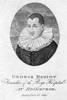 George Heriot (1563-1624), Scottish goldsmith and philanthropist, 1791. Artist: Unknown