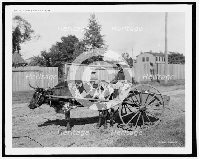 'Mammy going to market', c1902. Creator: Unknown.