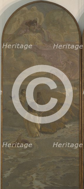 Juno (Triptych The Judgment of Paris), 1893. Artist: Vrubel, Mikhail Alexandrovich (1856-1910)