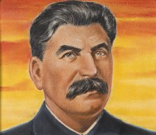 Marshal Stalin, c1944. Creators: William Timym, Central Office of Information.