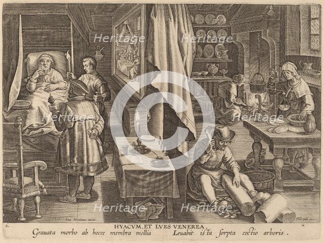 Medicine: pl.6, c. 1580/1590. Creator: Theodoor Galle.