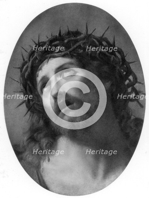 'Christ Crowned with Thorns', (19th century). Artist: Unknown