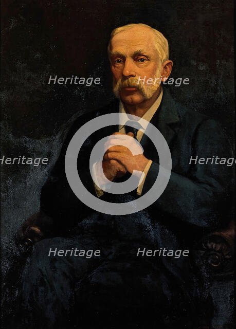 Sir Rickman John Godlee, c1910s. Creator: Harry Herman Salomon.