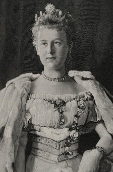 Wilhelmina of the Netherlands, (1880-1962), Queen of the Netherlands from 1890 to 1948, 1898.  Creator: Unknown.