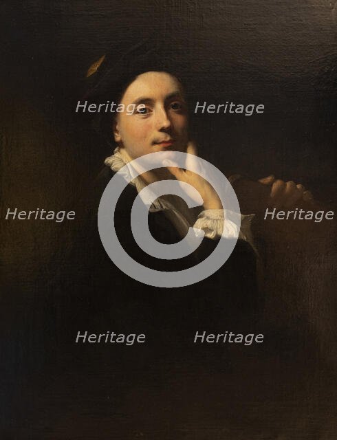 Self-portrait, 1714. Creator: Delyen, Jacques-François (1684-1761).