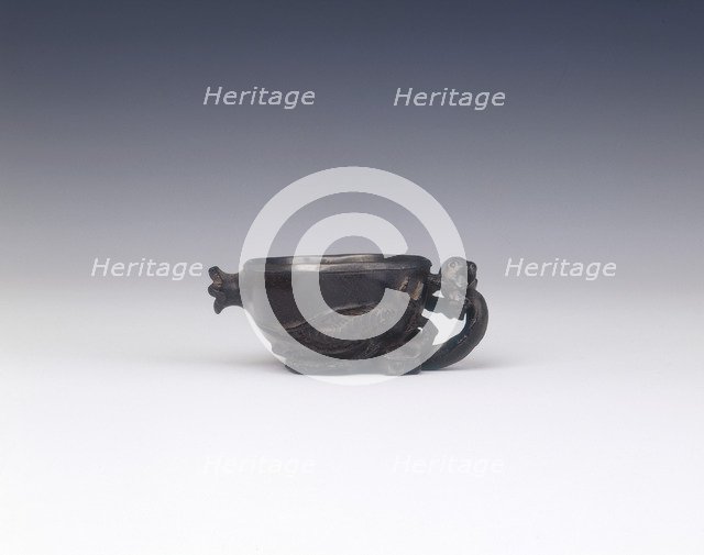 Zitan cup with the Five Poisons, Qing dynasty, China, 17th-18th century. Artist: Unknown