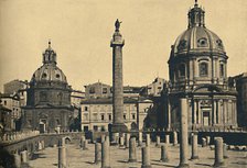 'Roma - Column of Trajan', 1910. Artist: Unknown.