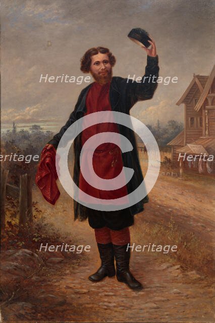 Russian Man, ca. 1890-1899. Creator: Antonio Zeno Shindler.