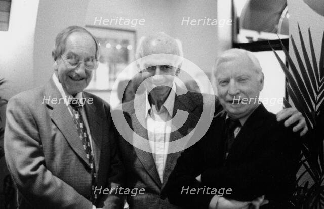 Don Lusher, Bobby Lambe, Milt Bernhart, Kenton  Rendevous, Egham, Surrey, 2000. Creator: Brian Foskett.