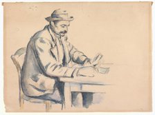 A Study for the Card Players, 1890–92. Creator: Paul Cezanne.