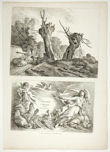 Plate 25 of 38 from Oeuvres de J. B. Huet, 1796–99. Creator: Jean Baptiste Marie Huet.