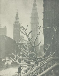 Two Towers, New York, 1911. Creator: Alfred Stieglitz.
