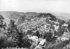 View of Shimla, from 'Bonnie Moon', India, 20th century. Artist: Unknown
