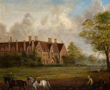 Saltley College, Birmingham, 1852. St Peter's College, Saltley. Creator: Unknown.