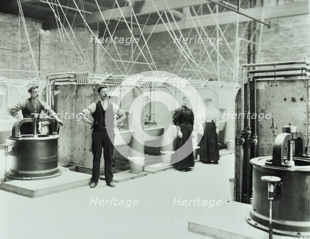 Boundary Street Area Laundry, Bethnal Green, London, 1897. Artist: Unknown.