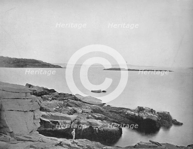 'Along the Coast, Bar Harbor, Maine', c1897. Creator: Unknown.