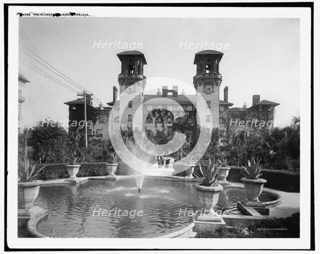 The Hotel Alcazar, St. Augustine, Fla., c1902. Creator: William H. Jackson.