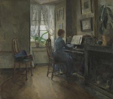 Chez moi, 1887. Creator: Harriet Backer.