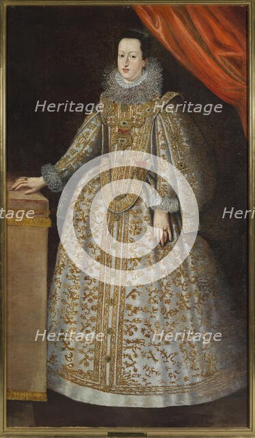 Portrait of Eleonora Gonzaga (1598-1655), c 1621. Creator: Anonymous.