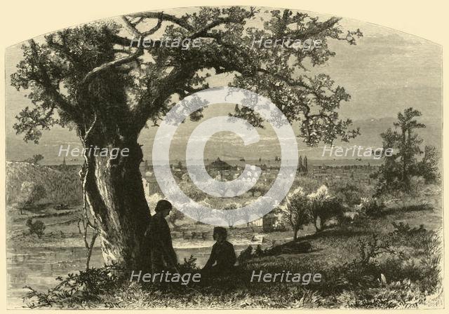 'Erie, from Federal Hill', 1872.  Creator: John Douglas Woodward.