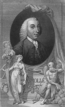 'Tobias Smollett', 1790. Artist: Unknown.