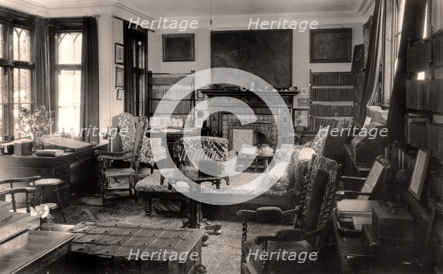 The Poets Study, Farringford House, 20th Century. Artist: Unknown