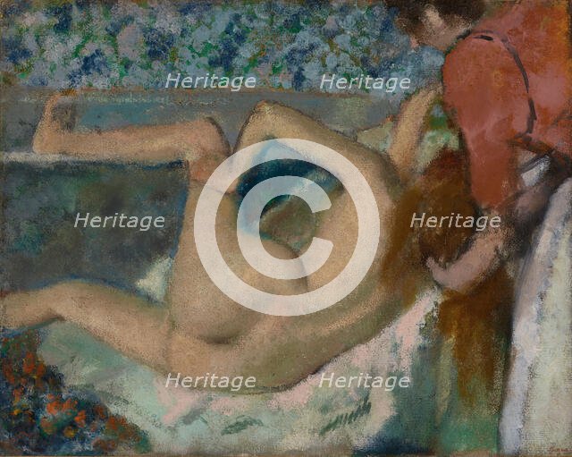 After the Bath, about 1895. Creator: Edgar Degas.