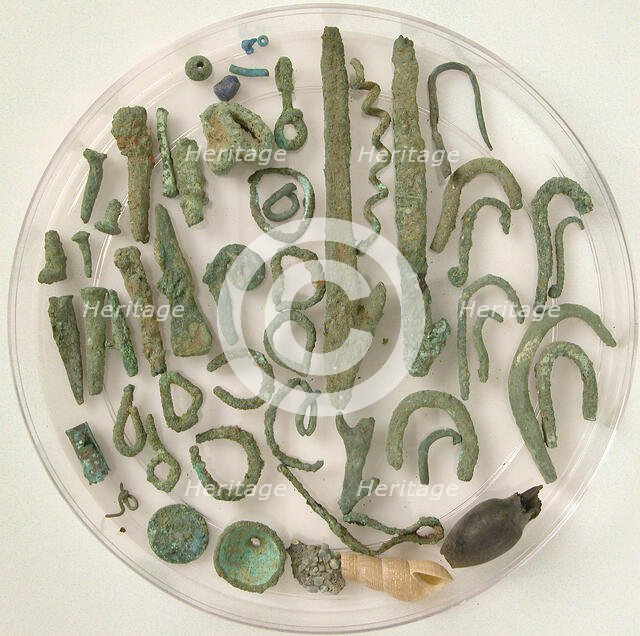 Fragments, Coptic, 4th-7th century. Creator: Unknown.