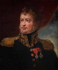 Le général Joseph-Léopold Sigisbert Hugo, c.1827. Creator: Julie Hugo.