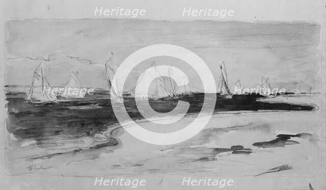 Seascape, . Creator: Walter Shirlaw.