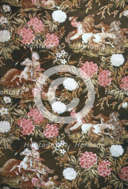 Panel (Furnishing Fabric), United States, c. 1853. Creator: Unknown.