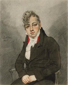 Portrait of Theodore Edward Hook (1788-1841), 1806. Creator: De Wilde, Samuel (1785-1841).