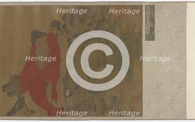 Drunken poets, Ming dynasty, 1368-1644. Creator: Unknown.