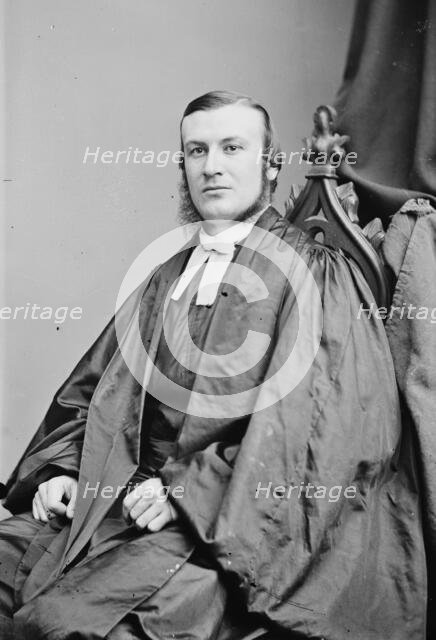 Rev. L. Miller, between 1855 and 1865. Creator: Unknown.