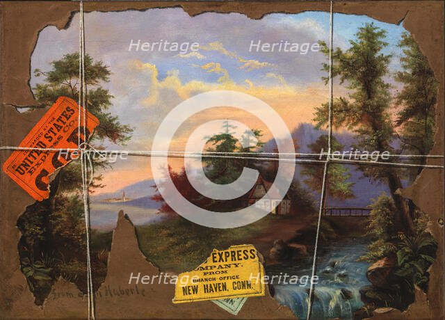 Torn in Transit, ca. 1890-1895. Creator: John Haberle.