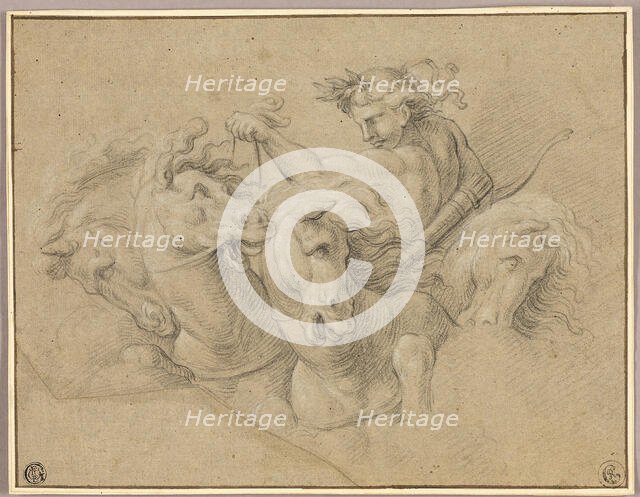 Apollo and His Horses, n.d. Creator: Francois Verdier.