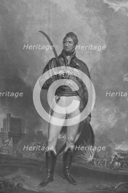 'Sir Thomas Picton', 1843 (1909). Artist: Charles Turnes.